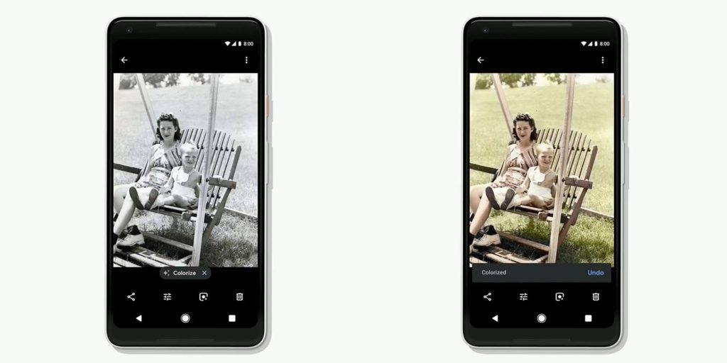 Google Fotos kolorieren
